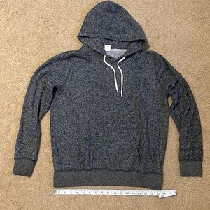 Heathered Gray Zine Hoodie Sweatshirt